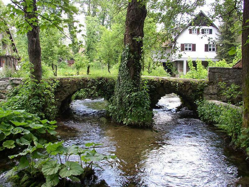 Apartman Drenovac Slunj Esterno foto
